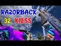 RAZORBACK GUNSMITH BEST SETTING RANK MULTIPLAYER 32 KILL GAMEPLAY CALL OF DUTY MOBILE GARENA