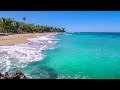 Вода Океанский прибой  8 часов для сна и релакса  Пляж в Доминикане  Медитация  Звуки природы