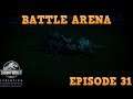 BATTLE ARENA | Jurassic World Evolution Secrets Of Dr Wu DLC Episode 31