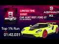 Ford GT Car Hunt Riot Top 1% Path (1:42.031) - Asphalt 9 Legends - Nintendo Switch