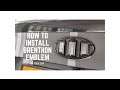 HOW TO INSTALL BRENTHON EMBLEM ON YOUR CAR