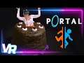 I painted the Portal Cake for my BIRTHDAY in VR!