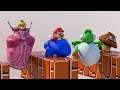 ➤ Jelly Super Mario Bros Race - With Mario Yoshi and princess peach