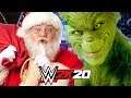 THE GRINCH vs SANTA CLAUS | WWE 2K20
