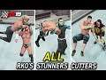 WWE 2K19 All RKO's | Stunners (Cutters)