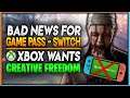 Xbox Responds to Game Pass on Nintendo Switch  | Xbox Doesn't Want to Copy PlayStation | News Dose