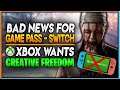 Xbox Responds to Game Pass on Nintendo Switch | Xbox Doesn't Want to Copy PlayStation | News Dose