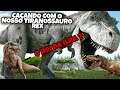 ARK SURVIVAL EVOLVED - CAÇANDO COM O TIRANOSSAURO REX  #almeidex1000 #arkps4