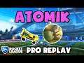 AtomiK Pro Ranked 2v2 POV #55 - Rocket League Replays
