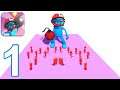 BOMBEMAN STICK RUN - Walkthrough Gameplay Part 1 - INTRO (iOS Android)