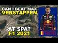 Can I Beat Max Verstappens Time at The Belgium Grand Prix? - F1 2021 - Spa-Francorchamps in the Wet!