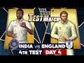 Challenge - Win test match in a day | Day 4 - 4th Test India vs England Real Cricket 20 Expert mode