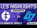 EG vs CLG Highlights LCS Summer Season 2021 W8D3 Evil Geniuses vs Conter Logic Gaming by Onivia