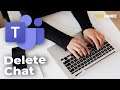 How to Delete a Chat in Microsoft Teams