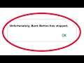 How To Fix Unfortunately Back Button Has Stopped Error in Android & Ios Mobile Phone