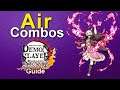 Nezuko Air Combos - Demon Slayer Hinokami Chronicles | Combo Tutorials