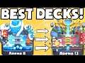 Clash Royale BEST DECK FOR ARENA 8 ARENA 13 DECKS UNDEFEATED | BEST ATTACK STRATEGY TIPS F2P PLAYERS