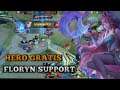 COBA HERO GRATIS!!! FLORYN HERO SUPPORT BARU - MOBILE LEGEND