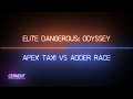 Elite Dangerous: Odyssey Alpha Phase 3 - Apex Taxi VS Adder Race