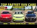 Forza Horizon 4 Top Fastest SUV - Lamborghini Urus vs Range Rover Velar FE vs Alfa Romeo Stelvio |4K