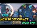 HOW TO GET CHANG'E FREE LUCKY SPIN | MOBILE LEGENDS