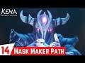 KENA BRIDGE OF SPIRITS Gameplay Walkthrough Part 14 - Mask Maker Path | Toshi's Fear Relic