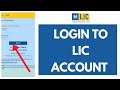 LIC Account Login Sign in 2021 | www.licindia.in Login