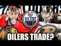 OILERS TRADE W/ DUCKS OR BLACKHAWKS? John Gibson Or Marc-Andre Fleury To Edmonton? NHL Rumours 2021
