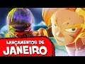 RPG DE DRAGON BALL CHEGOU! - LANÇAMENTOS DE JANEIRO 2020