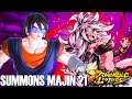 Summons incríveis no banner da MAJIN ANDROIDE 21 | Dragon Ball Legends
