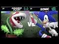 Super Smash Bros Ultimate Amiibo Fights  – Request #18528 Piranha Plant vs Sonic