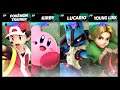 Super Smash Bros Ultimate Amiibo Fights – Request #19916 Red vs Kirby vs Lucario vs Young Link