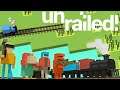 Using Dynamite & Friendship To Build The Greatest Of Railways - Unrailed! Gameplay