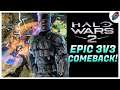 We had a Halo Wars 2 EPIC 3v3 Comeback!!