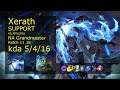 Xerath Support & Miss Fortune vs Amumu & Lucian - NA Grandmaster 5/4/16 Patch 11.18 Gameplay