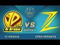 ZERO ESPORTS VS VI DRONIS Lokapala - Piala Presiden Esports 2021 (Final Regional) Match 1