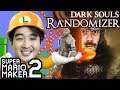 Zwei Männer mögens hart! | Super Mario Maker 2 1-1 & Dark Souls Randomizer mit Budi & Dennis