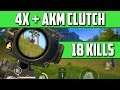 4x AKM CLUTCH TO WIN! | 18 Kills | PUBG Mobile TPP Gameplay