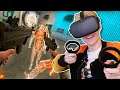 Boneworks VR on the Oculus Quest (Oculus Link Gameplay)