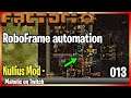 ⚙️Factorio ➡️ Robot frame automation ✅ Nullius Mod 🏭⚙️| Gameplay