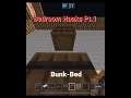 How To Build A Bunk-Bed In Minecraft Bedrock and Java