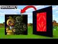 How To Make Portal To CHICA X SPRINGTRAP Dimension In MInecraft!