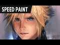 speed paint - Cloud Strife Final Fantasy