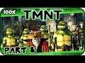 TMNT (2007 Movie Game) Walkthrough Part 8 - 100% (X360, PC, PS2, Wii) Foot Trail