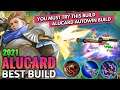 Alucard Autowin Build | Alucard Best Build 2021 | Top 1 Global Alucard Build - Mlbb