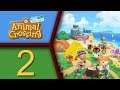 Animal Crossing: New Horizons playthrough pt2 - Fish, Bugs and TONS of Progress!
