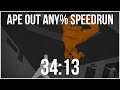 Ape Out Any% Speedrun || 34:13