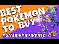 Best Pokemon to Buy in Pokemon Unite - Android/Ios Update*