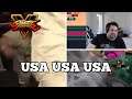 Daily Street Fighter V Highlights: USA USA USA