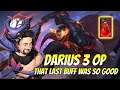 Darius 3 OP - Last Buff was So Good! | TFT Fates | Teamfight Tactics